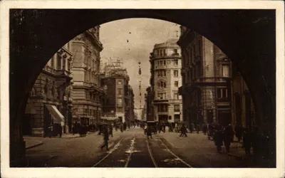 Rzym - Large Tritone widziany z tunelu — Wyd. Gi gli Mauro, n° 108
