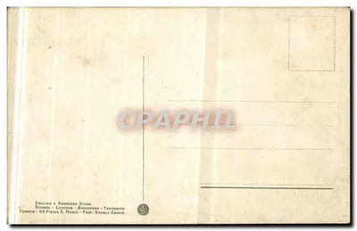 Wenecja — Rio S. Gregorio (Torreselle) — piękna sceneria z kanałem i mostem — E. Gaudet — Rewers