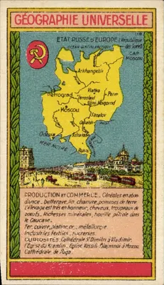 Russisches Reich — Universalgeographie — Verlag: Universalgeographie, Nr. 110