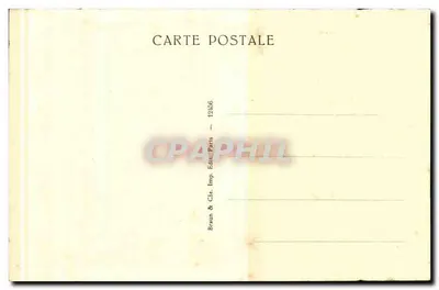 A Denteira — Museu do Louvre — Braun & Cie, Paris — Verso
