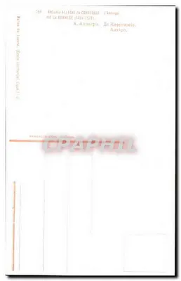 Antonio Allegri da Correggio — L'Antique — Escola italiana (Série 1114) — Verso