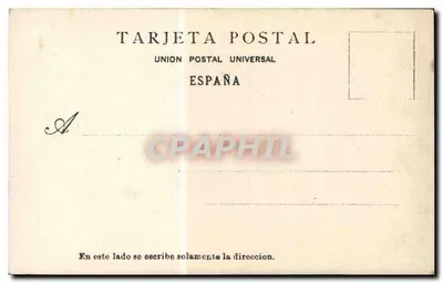 San Sebastián: A Ilha de Santa Clara — Fototipia de la Viuda de Laborde, Tolosa. — Verso