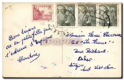 Salardú y Unyá (Vallei van Arán) — Panoramische uitzicht — Zerkowitz, n° 8630 — Achterkant