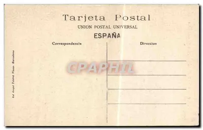 Tarragona, Castelo de Pilatos — A.T.V. — 423 — Verso