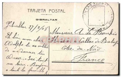 Europa Point — Gibraltar — wydawca P. Buckley — Rewers