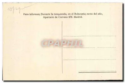Balneario de Panticosa — Visão geral — Editor não identificado, n° 11 — Verso