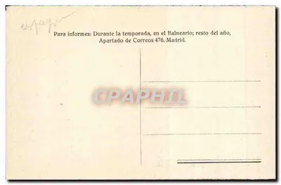 Panticosa — aldeia encaixada entre montanhas — editor desconhecido, n° 6 — Verso