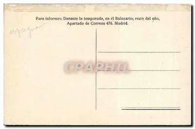 Panticosa no inverno — vista panorâmica — editor não identificado, n°7 — Verso