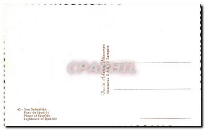 Farol de Iguedo — San Sebastián — Daniel Abentey Villacampa — Verso