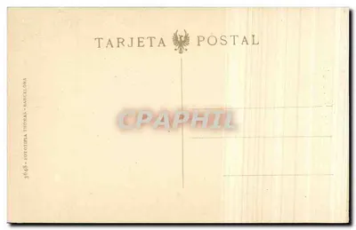 Camprodón - Ritort — widok rzeki przepływającej przez wioskę — wydawca Fototipia Tióras, Barcelone, nr 3648 — Rewers