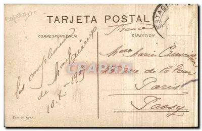 San Sebastián - Ponte de Santa Catalina — Edição Ayani, n°8 — Verso