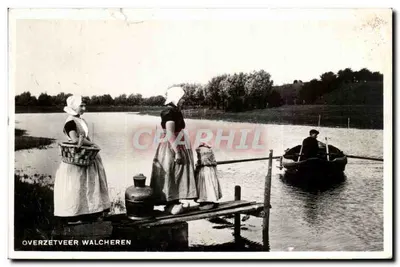 Países Baixos - Holanda - Nederland - Overzetvee Walcheren - Bilhete postal antigo