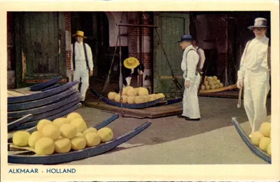 Alkmaar - Holanda — mercado de frutas — número de série não visível