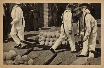 Alkmaar - Carregadores de Queijo — edição Rembrandt, Amsterdam, n°5