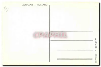 Mercado de queijos de Alkmaar — Alkmaar — Holanda — Verso