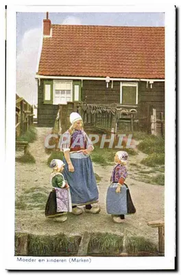 Moeder en kinderen (Marken) — cena de vida — editor não visível