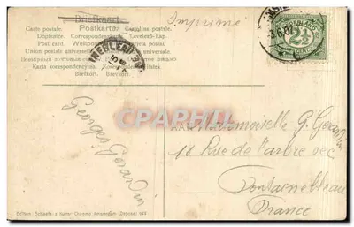 Amsterdã - Poleisstraat - Hotel Paleis Royal — Verso