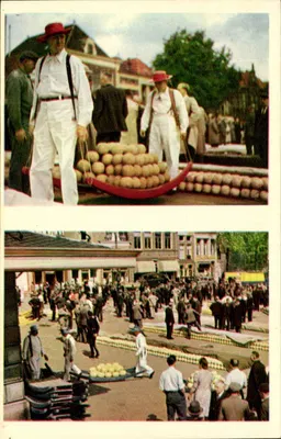 Mercado de melões em Alkmaar — Holanda