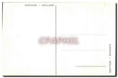 Mercado de legumes — Torre da cidade — Alkmaar — Holanda — Verso