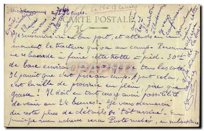 Châteauroux — Widok dzielnicy Saint-Christophe — wydawca: A. Chataigner — Rewers