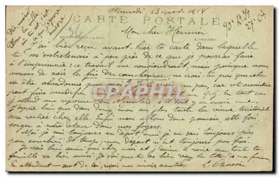 Châteauroux — Most Nowy i Zamek Raoul — Kol. G. Châteauroux — Rewers
