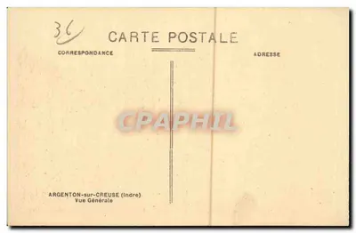 Argenton-sur-Creuse — algemene uitzicht — Dorange — Achterkant