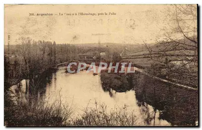 Argenton — A Creu à l'Hermitage, perto do Palis — Editado por Languignon