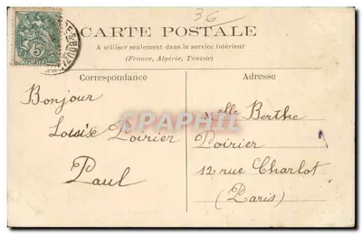 Argenton — Widok z Bonne-Dame — Quesnel fot., Argenton — Rewers