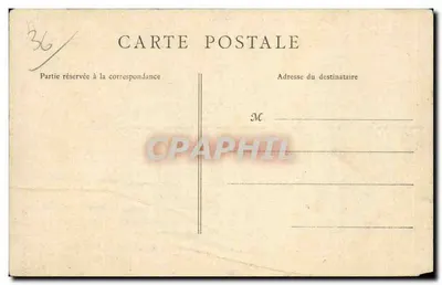 Argenton — Vista sobre a Creuse (margem direita) — G. F. Paris — Verso
