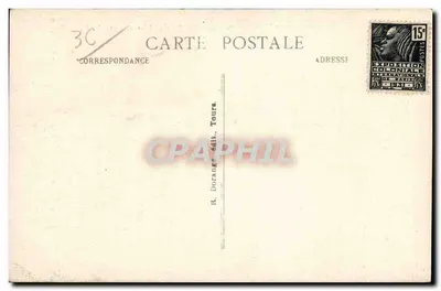 Argenton-sur-Creuse (Indre) — La Creuse, Rive Droite — R. D. — Verso
