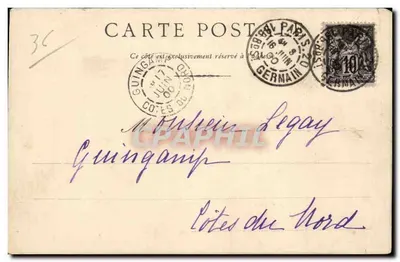 Argenton-le-Poitou — Stare domy, Prawy brzeg — G. Maibire, fot. Argenton — Rewers
