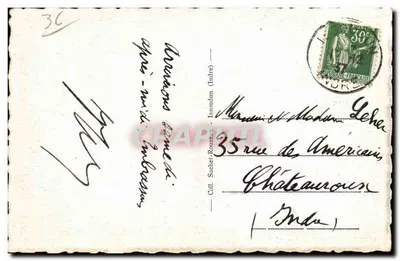 Issoudun (Indre) — Ogólny widok — Fot. Combier Macon — Rewers