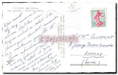 Cyganie — Ogólny widok — Mossif du Vercors (Isère) — Rewers