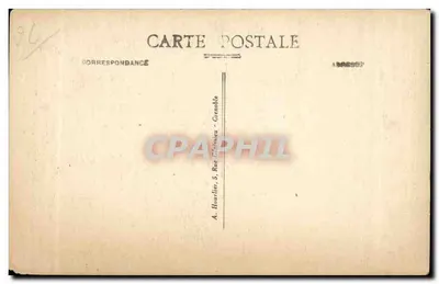 Kaplica Purgnon — Dié (Drôme) — wydawca A. Hourlier, Grenoble — Rewers