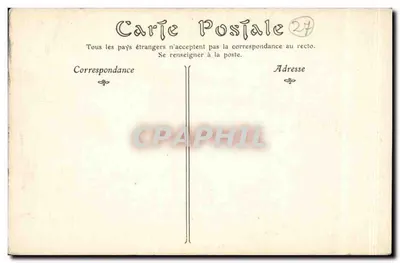 Bernay — Katedra Świętego Krzyża, nawy — ND Phet, nr 142 — Rewers