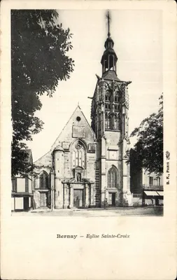 Bernay — Igreja de Santa Cruz — B. F., Paris
