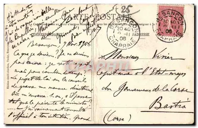 Wycieczka do Franche-Comté — Widok z młyna St-Paul — Éditions Teulé, Besançon — Rewers