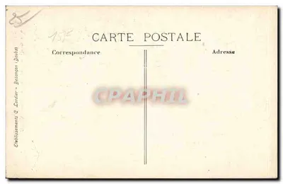 Besançon — Estátua do Cardeal Granvelle — Ministro do Estado de Carlos V e de Filipe II — Editor C-L-B, n° 153 — Verso