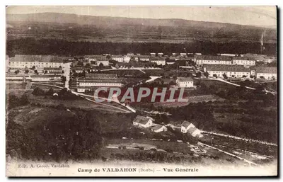 Camp de VALDAHON (Doubs) — Vista Geral — Edjt. A. Girod, Vardahon
