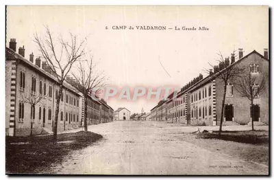 Camp de Valdahon — A Grande Avenida — Fot. Comber-Napton