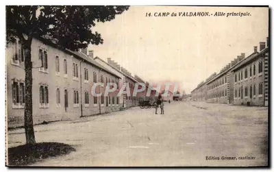 Campo de Valdahon — Avenida principal — Edição Gromer, cantineiro