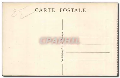 Gigot — Vale da Réverotte — Sítios pitorescos da Franche-Comté — Verso