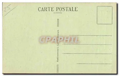 Ruine dell'antico Maniero di Saint-Denis — Valle della Loue — SCEY-en-Varais — Siti Pittoreschi della Franche-Comté — C.L.S. — Verso