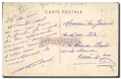 BYANS-sur-DOUBS (Doubs) — De Doubs en het Molen van de Froidière — Achterkant