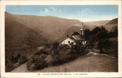 Saint-Hippolyte (Doubs) — A Capela — Cliché B. Korrer, Belfort, n°23