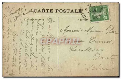 Montélimar — Publieke Tuin — De Terras — Papelerie Chaputs — Achterkant