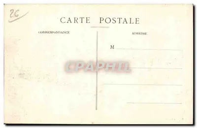 Valência - A Praça da República e o Boulevard Bancel — editada por A. La Porte Néoye — Verso