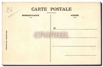 Valence - Parc Louvet - Jedna część wody — n°5 — Rewers