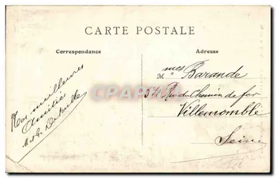 Gisors (Eure) — Porta e Herse da Torre do Governador — J. Bourgeix, livr.-editora, Gisors (Eure) — Verso