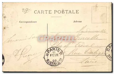 Gisors - Torre do Governador — editor Paul Lamaury, fotografia em Gisors, reprodução proibida — Verso